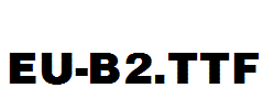 EU-B2.ttf字体下载