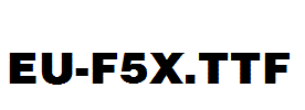 EU-F5X.ttf字体下载