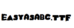 EasyAsABC.ttf字体下载