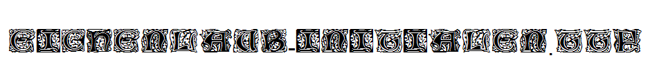 Eichenlaub-Initialen.ttf字体下载