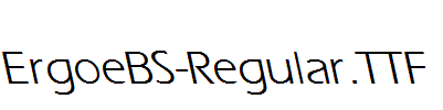 ErgoeBS-Regular.ttf字体下载