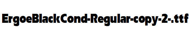 ErgoeBlackCond-Regular-copy-2-.ttf字体下载