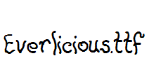 Everlicious.ttf字体下载