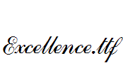 Excellence.ttf字体下载