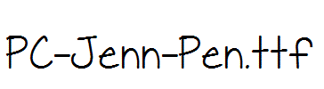 PC-Jenn-Pen.ttf字体下载