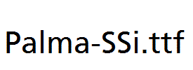 Palma-SSi.ttf字体下载