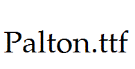 Palton.ttf字体下载