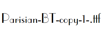 Parisian-BT-copy-1-.ttf字体下载