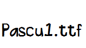 Pascu1.ttf字体下载