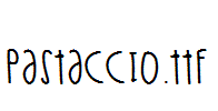 Pastaccio.ttf字体下载