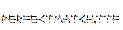 PerfectMatch.ttf字体下载