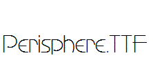 Perisphere.ttf字体下载