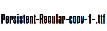 Persistent-Regular-copy-1-.ttf字体下载