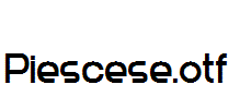 Piescese.otf字体下载