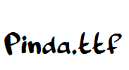 Pinda.ttf字体下载